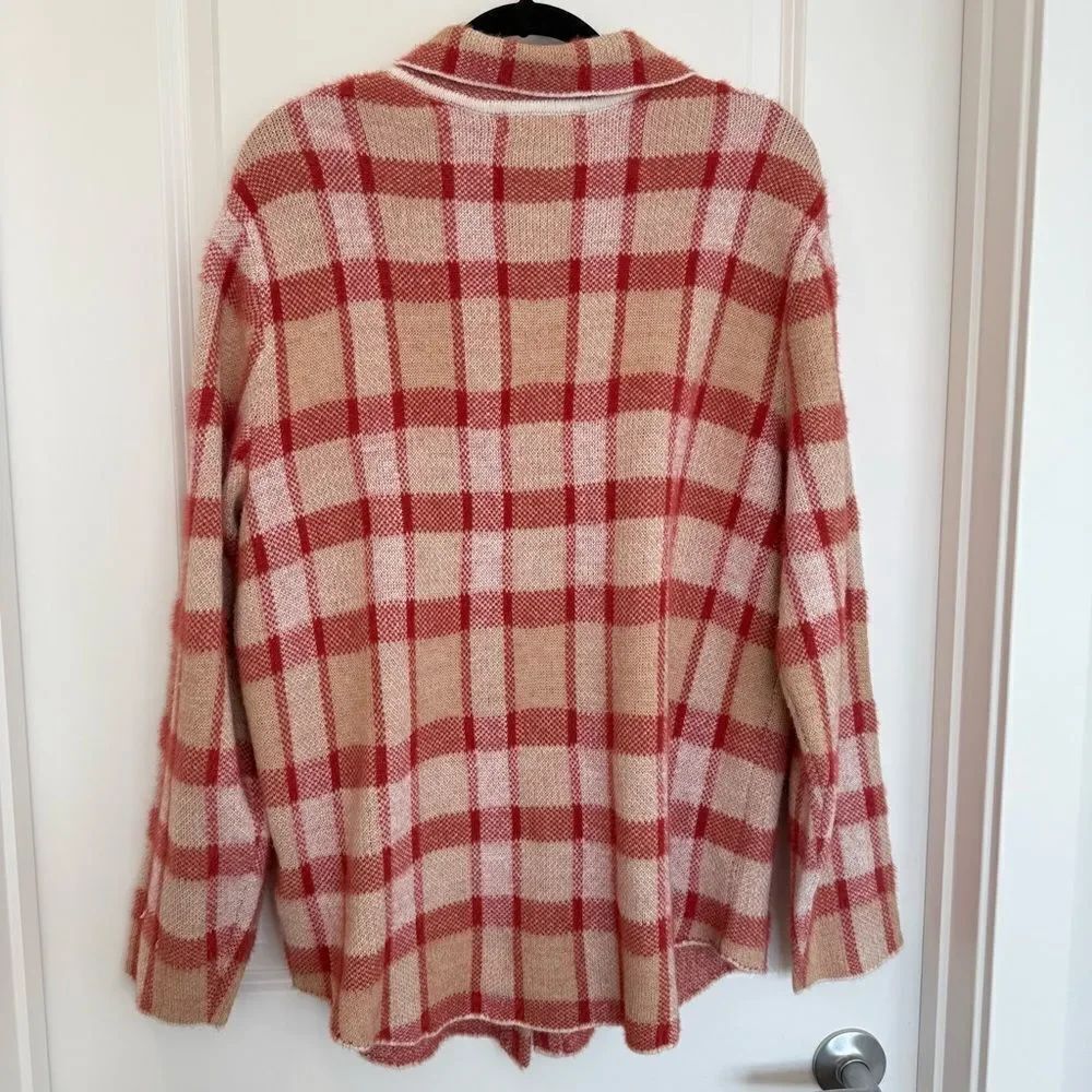 WILLIAM RAST | Plaid Button Down Sweater - Picture 6 of 11